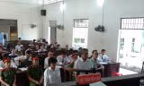 3 bị cáo tại phiên tòa. Ảnh: Tân Châu