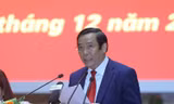 Phó Trưởng Ban Tổ chức T.Ư Nguyễn Thanh Bình trình bày báo cáo tổng kết. Ảnh: Như Ý