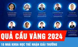 10 nhà khoa học nhận Giải thưởng 'Quả Cầu Vàng' 2024