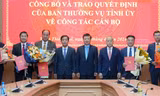 Công bố quyết định của Thường vụ Tỉnh ủy Thừa Thiên-Huế về công tác cán bộ