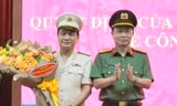 Công an tỉnh Phú Thọ công bố quyết định về công tác cán bộ