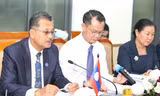 Mặt trận TPHCM đón Đoàn Mặt trận Lào xây dựng đất nước thủ đô Viêng Chăn và tỉnh Champasak