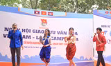 Sân chơi kết nối tình hữu nghị sinh viên 3 nước Việt Nam - Lào - Campuchia 