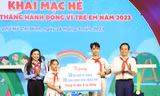 Chăm lo để thiếu nhi có một mùa hè vui tươi, bổ ích