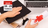 [Infographics] Các mốc thời gian quan trọng thi tốt nghiệp THPT 2023