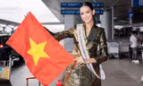 Á hậu Bảo Ngọc bị thất lạc hành lý ở Ai Cập
