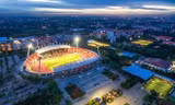 Sân Thammasat nhìn từ trên cao 