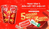 Khuyến khích sinh viên viết lời chúc từ tâm ý, chiến dịch Coca-Cola Tết được nhiều trường đánh giá cao 