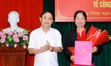 Đồng Tháp công bố quyết định về công tác cán bộ