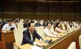 Quốc hội biểu quyết thông qua Bộ luật Lao động sửa đổi Ảnh: Như Ý 