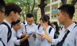 Thí sinh thi xong THPT quốc gia 2019. ảnh: Như Ý 