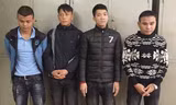 Bốn đối tượng tại cơ quan điều tra