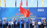 Thanh niên tình nguyện ra quân tại vùng sâu, vùng xa Bình Định