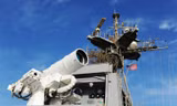 Minh họa laser gắn trên máy bay AC-130. Ảnh: DARPA.