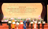 UBND TP. Hà Nội tặng danh hiệu “Người tốt, việc tốt” cho 12 cá nhân trên địa bàn thành phố Hà Nội.