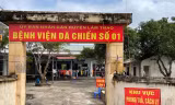 Bệnh viện Dã chiến số 1 tỉnh Phú Thọ đang điều trị cho nhiều F0 Ảnh: Thái Hà
