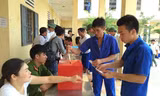 Các học viên cai nghiện thực hiện quyền và nghĩa vụ của cử tri.