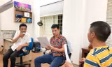 Hậu trường tập luyện Táo quân 2020. 