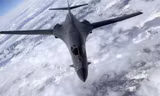 Oanh tạc cơ B-1B. Ảnh: AP
