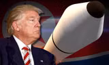 Tổng thống Mỹ Donald Trump bất ngờ dịu giọng với vấn đề hạt nhân Triều Tiên. Ảnh: AP