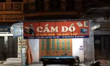 Hiệu cầm đồ tại Thị trấn Ngô Đồng (huyện Giao Thuỷ, nam Định), nơi xảy ra án mạng.