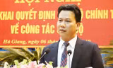 Bí thư Tỉnh ủy Hà Giang Đặng Quốc Khánh