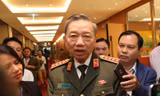 Đại tướng Tô Lâm, Bộ trưởng Bộ Công an. Ảnh Như Ý