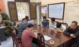 Các đối tượng bị bắt giữ trong ổ nhóm.