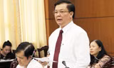 Bộ trưởng Tài chính Đinh Tiến Dũng đề xuất chuyển học phí đại học thành giá dịch vụ. Ảnh: Phạm Thịnh (VTC News)