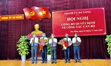 Hội nghị công bố các quyết định về công tác cán bộ