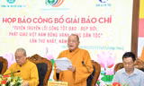 Phát động Giải báo chí toàn quốc về Phật giáo lần thứ nhất