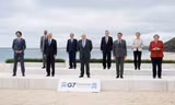 Các lãnh đạo G7 chụp ảnh lưu niệm chung ở Carbis Bay. (Ảnh: Reuters)