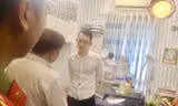 Ông Đạt khi làm việc với cơ quan chức năng.