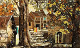 Tranh phố cổ