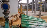 Khu vực xảy ra sự cố vỡ cổ ống đẩy máy bơm kiềm đã được xử lý triệt để, không để ảnh hưởng đến môi trường trong và ngoài nhà máy.