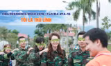 Á hậu Thụy Vân đẹp cá tính trong màu áo lính