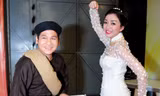 Phạm Thu Hà, Trọng Tấn tinh nghịch trong hậu trường