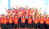 Sôi động liên hoan dân vũ Sắc màu tuổi trẻ Công an nhân dân