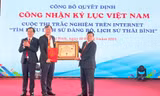 Tuổi trẻ Thái Bình xác lập kỷ lục Việt Nam 