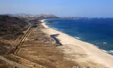 Thị trấn ven biển Goseong (Hàn Quốc). Ảnh: Yonhap