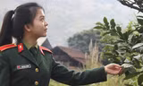 Phạm Thị Bích Phương, học viên Học viện KTQS. Ảnh: Nguyễn Minh.