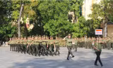 Sinh viên Học viện An ninh nhân dân. Ảnh: Học viện cung cấp.