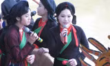 Hát quan họ ở hội Lim.