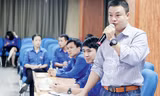 Các Tiến sĩ trẻ góp nhiều ý kiến tâm huyết tại hội nghị.