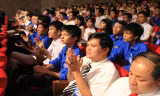 Các đại biểu tham dự Đại hội Tài năng trẻ lần thứ nhất. Ảnh: Hồng Vĩnh.