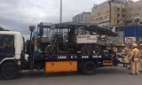 Cao điểm truy quét xe ba bánh