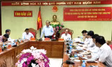 Phó Thủ tướng Thường trực Trương Hòa Bình làm việc tại tỉnh Ðắk Lắk.