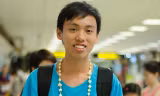Sinh viên Nguyễn Thế Hoàn.