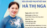 Chân dung Chủ tịch Hội Liên hiệp Phụ nữ Việt Nam Hà Thị Nga