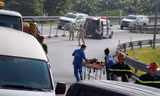 Diễn tập xử lý tai nạn liên hoàn trên cao tốc Hà Nội - Hải Phòng